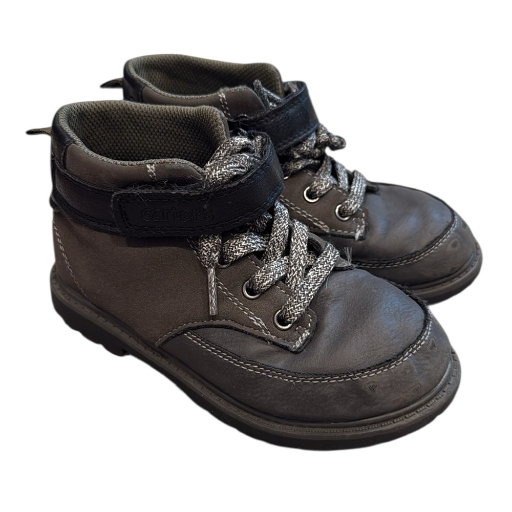 Carters | Lace Up Work Boots for Little Boys